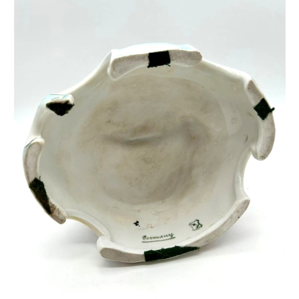 Antique Conta Boehme German Porcelain Courting Couple Figural Candle Holder 11" - Picture 6 of 12